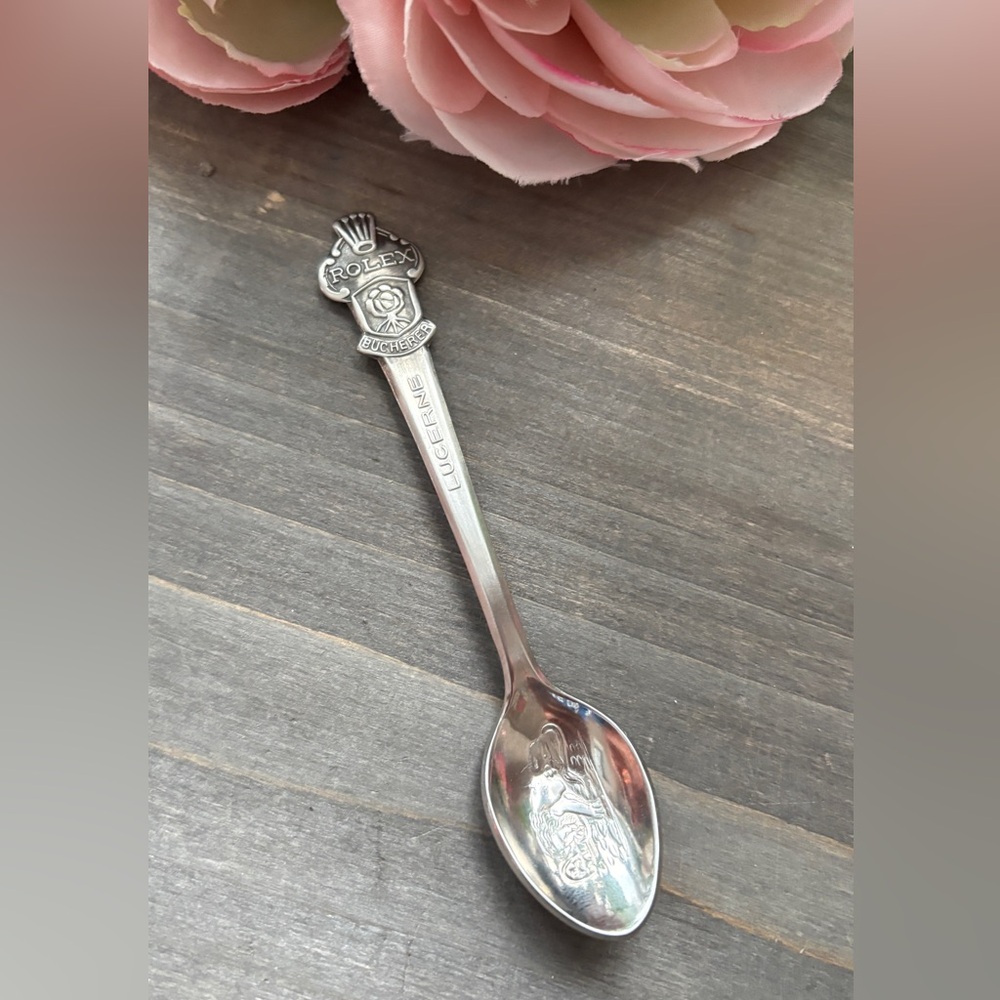 Rolex Collectible Spoon Bucherer of Switzerland Lucerne Vintage